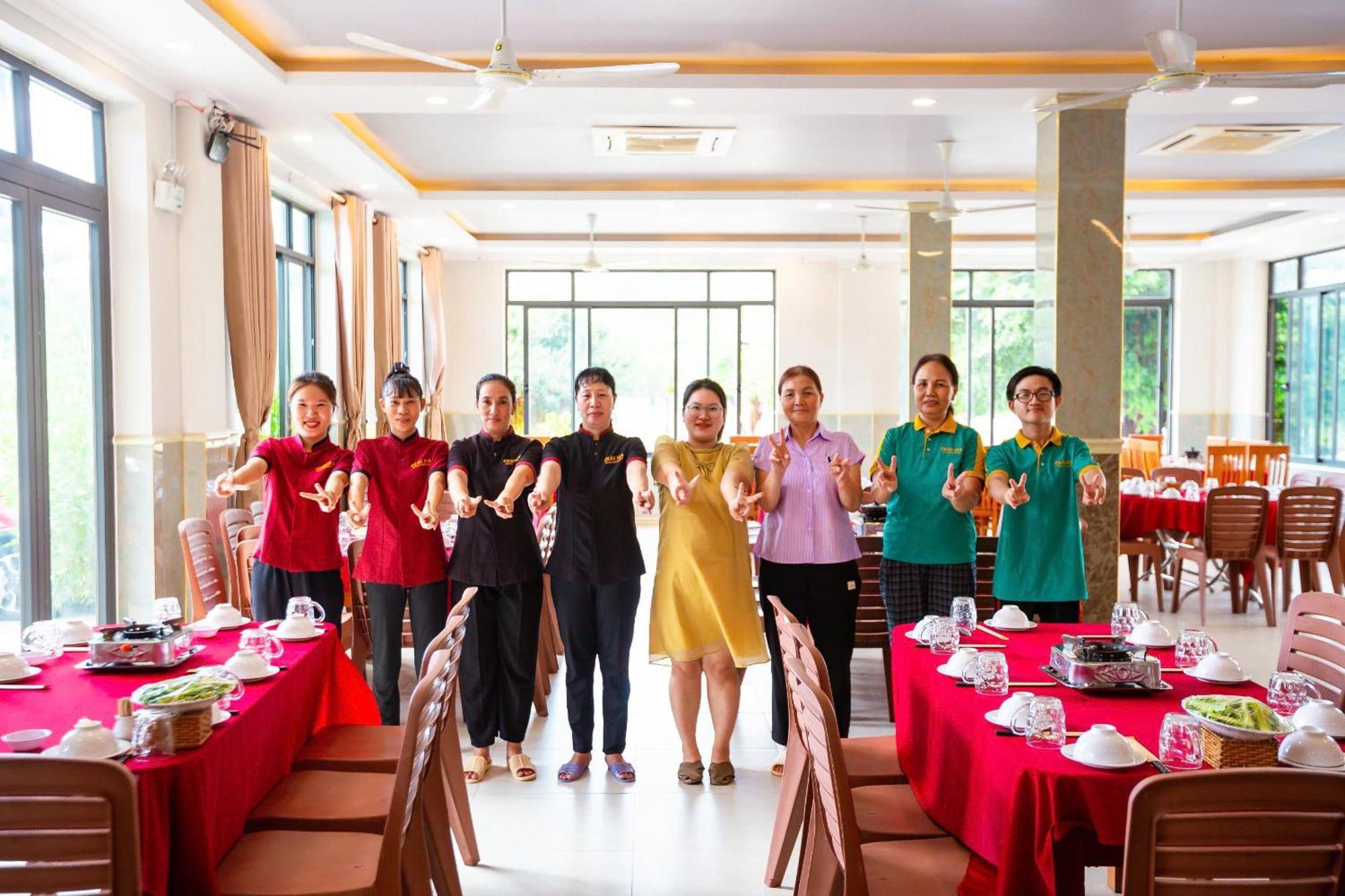 Chau Gia Hotel Vĩnh Hy Dış mekan fotoğraf